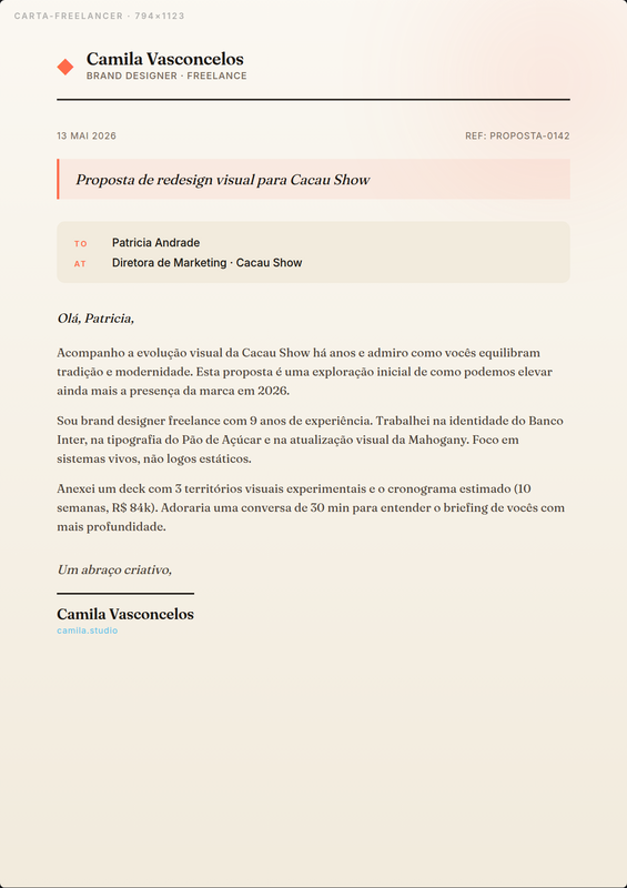 Freelancer Criativo