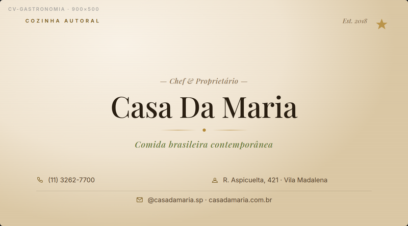 Gastronomia Artesanal