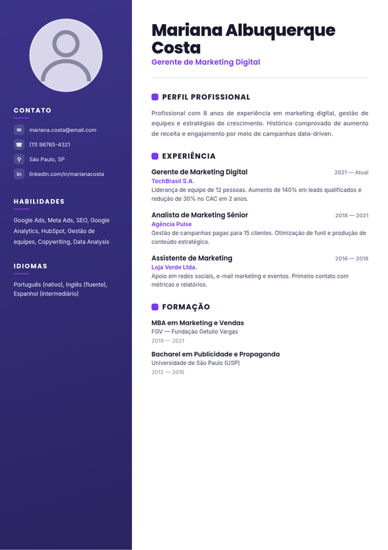 Moderno Lateral